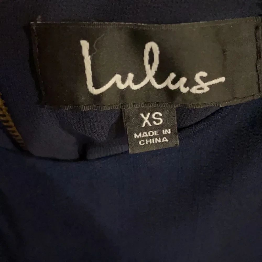 Lulu’s Shift and Shout Navy Blue Shift Dress - Picture 4 of 6